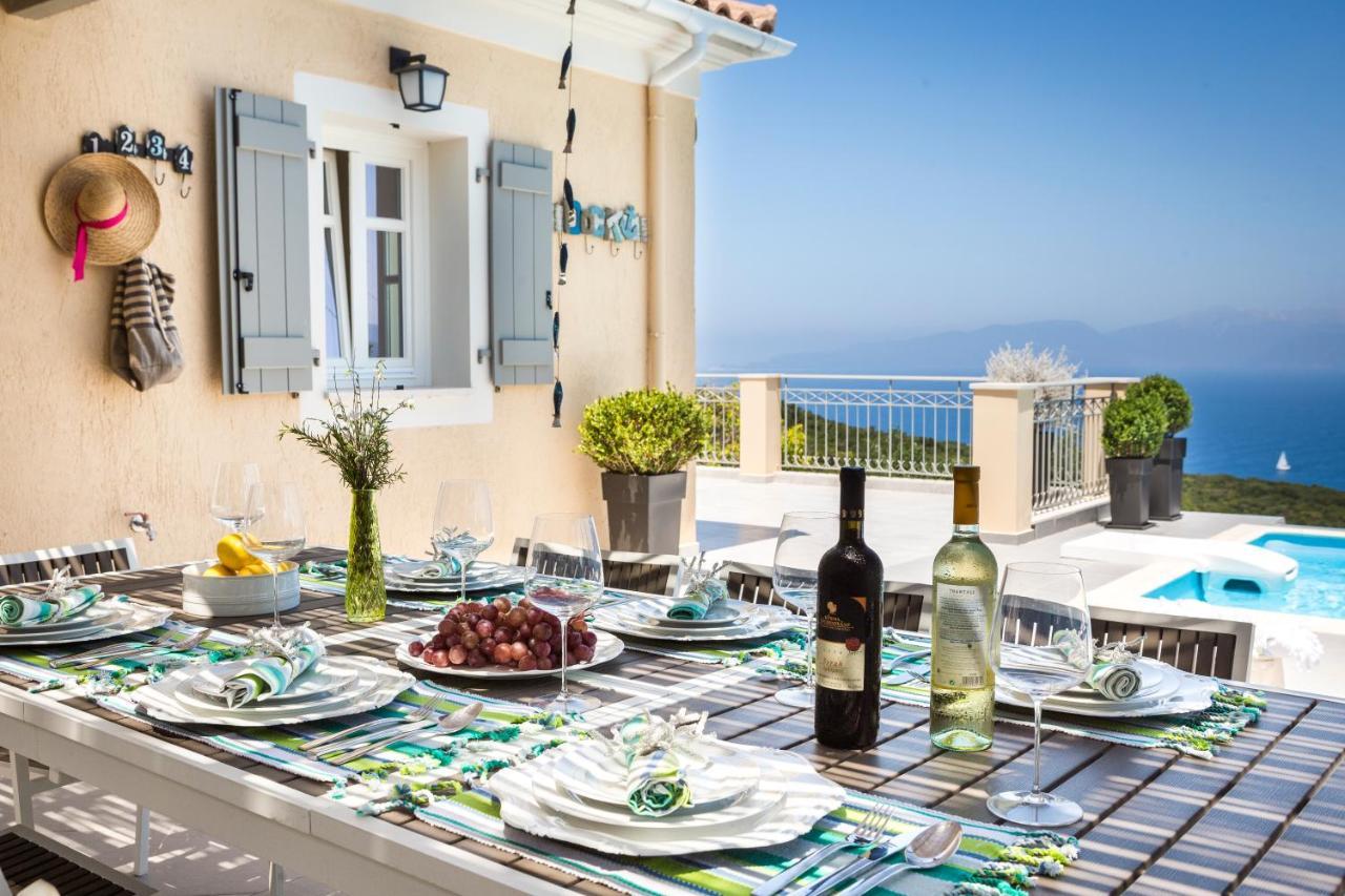 Villa Andromahi Fiskardo Buitenkant foto